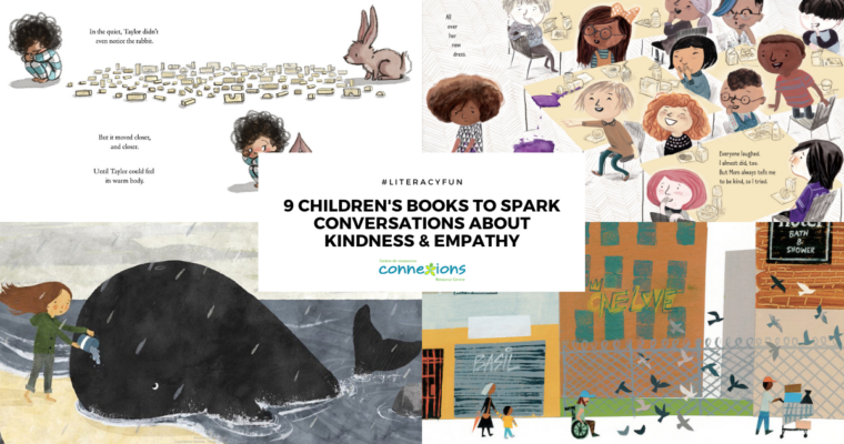 #LiteracyFun: 9 Children’s Books to Spark Conversations about Kindness & Empathy