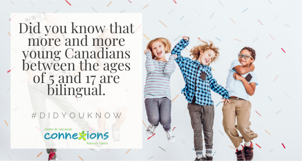 #DidYouKnow that More and More Young Canadians Between the Ages of 5 and 17 are Bilingual?