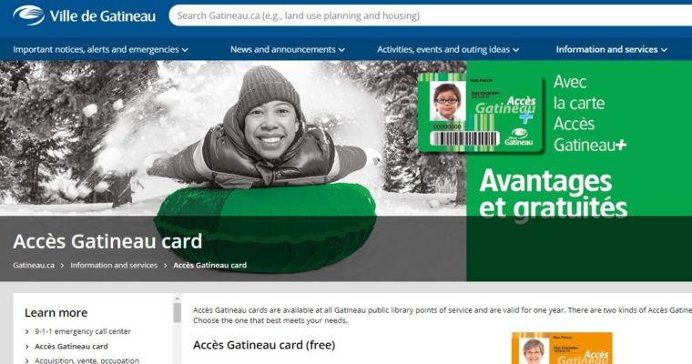 The FREE Accès Gatineau Card – Access Books, Games, Museum Passes and More!