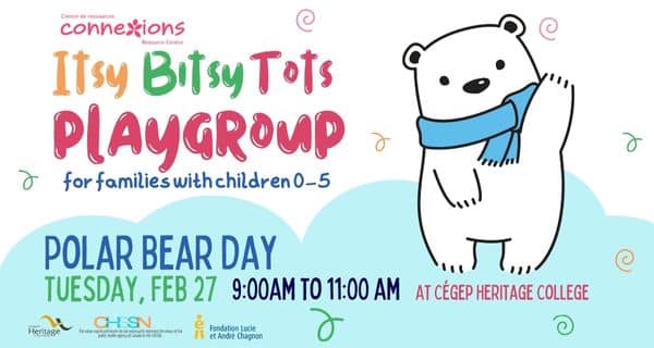 Itsy Bitsy Tots Playgroup: international Polar Bear Day