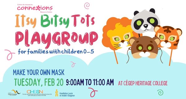 Itsy Bitsy Tots Playgroup, Make Your Own Mask