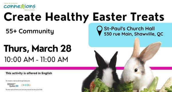 Create Healthy Easter Treats, Shawville