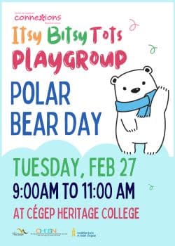 Itsy Bitsy Tots Playgroup: International Polar Bear Day