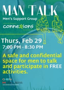 Man Talk: Men`s support group