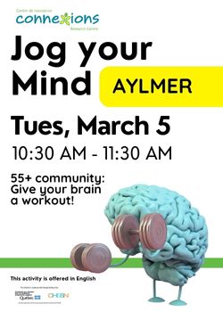Jog your Mind, Aylmer, 55+ community 