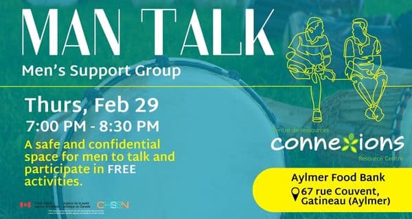 Man Talk: Men's Support Group