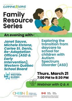 Family Resource Series: ASD and the Transition to school