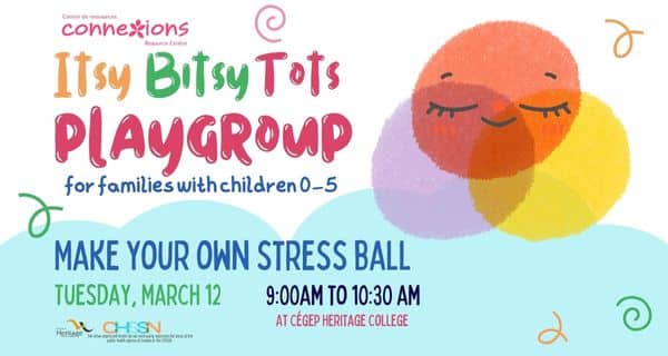 Itsy Bitsy tots Playgroup: Let's Make a Stress Ball