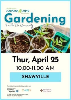 Gardening workshop in Shawville