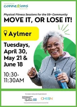 Move it, or Lose it! Fitness class for the 55+ community