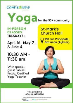 In-person Yoga in Aylmer