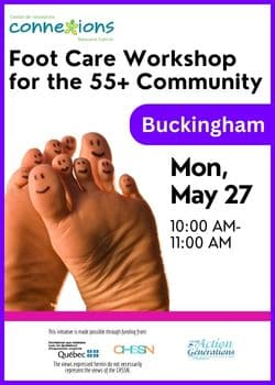 Foot Care Workshop for the 55+ Community