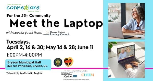 Meet the Laptop: Digital Literacy Series for the 55+ Community