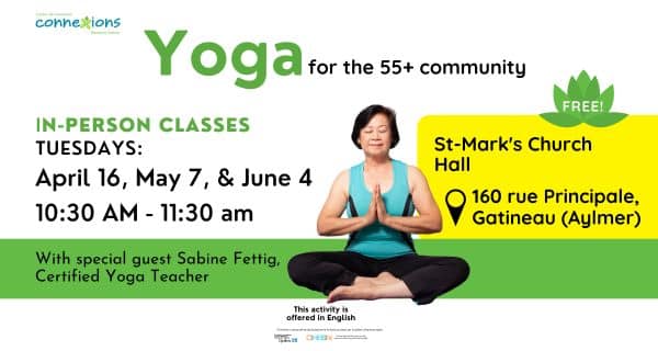 In-person yoga in Aylmer