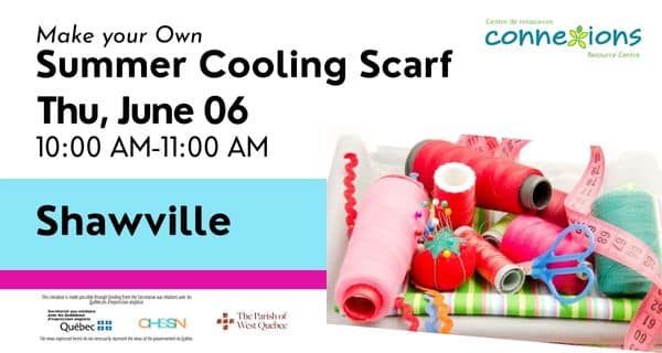 Make your Own Summer Cooling Scarf Shawville