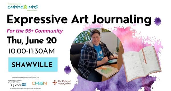 Expressive Art Journaling for the 55+ Community in Shawville