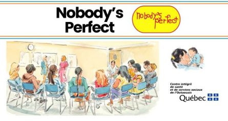 Pic of parents attending nobody's perfect workshop